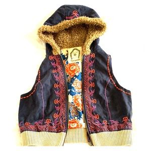 Free people hooded vest